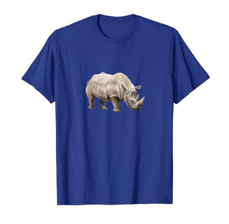 Rhino Animal Shirt - Rhinoceros Endangered Species T-Shirt