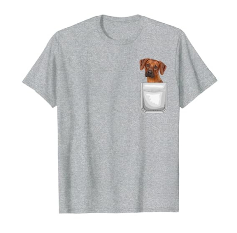 Rhodesian Ridgeback Puppy Dog in Your Pocket T-Shirt T-Shirt