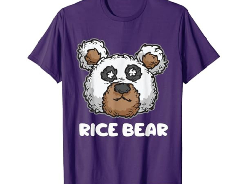 Rice Bear - Funny Wordplay For Asian Food Lovers T-Shirt
